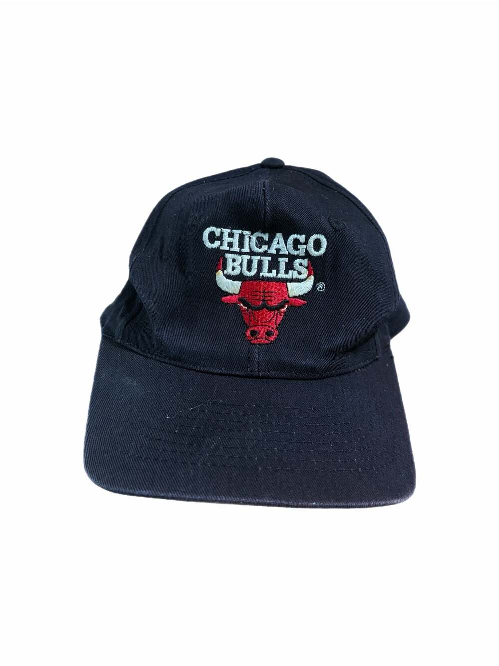 Vintage Logo 7 Chicago Bulls NBA Snapback Hat